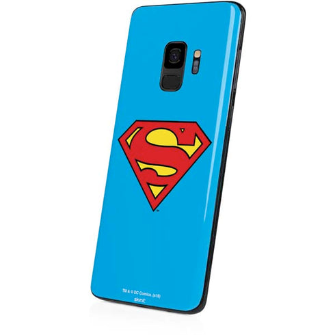 DC Comics Superman Official Logo Galaxy S9 Skin